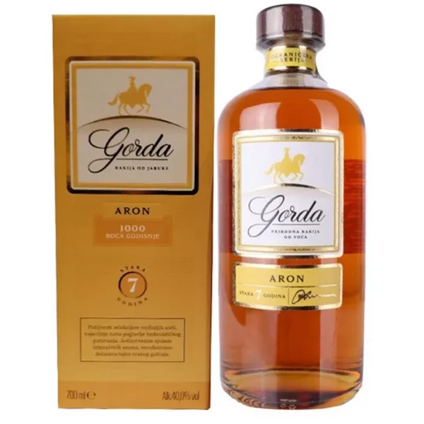 Rakija Gorda Aron - 7 godina 0,7l