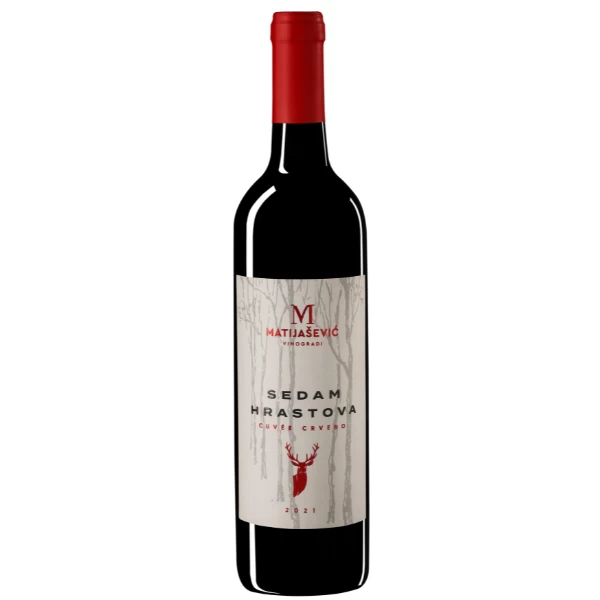 Vino Matrijašević 7 hrastova crveno vino 