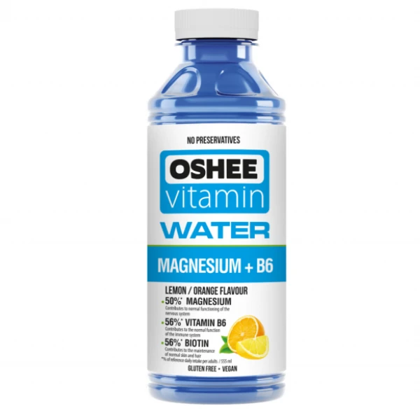 Voda Vitaminska Oshee Magnesium+B6 555ml 