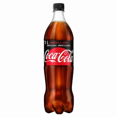 Sok Gazirani Coca-cola Zero 1l PET